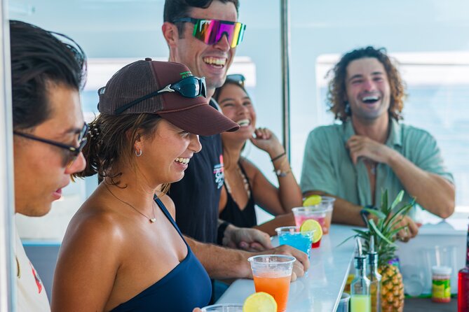 Board from Waikiki Beach for Aloha Hour Sail on Hāwea Catamaran - Marine life spotting without getting wet (much)