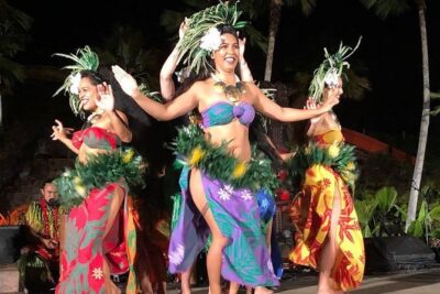 Chief's Luau Admission - The Polynesian stage show: Chief Sielu, fire-knife dancing, and audience energy