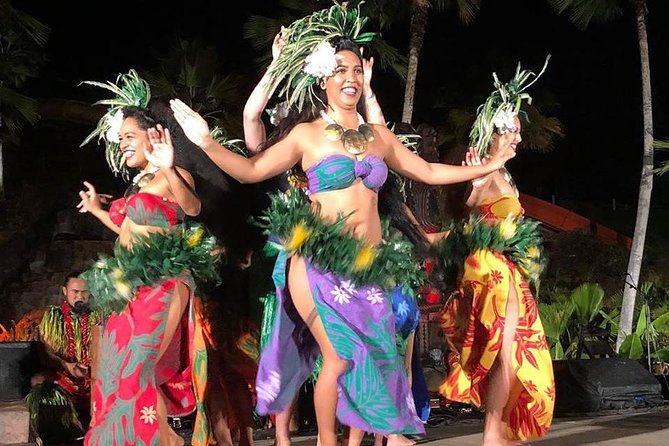 Chief's Luau Admission - The Polynesian stage show: Chief Sielu, fire-knife dancing, and audience energy
