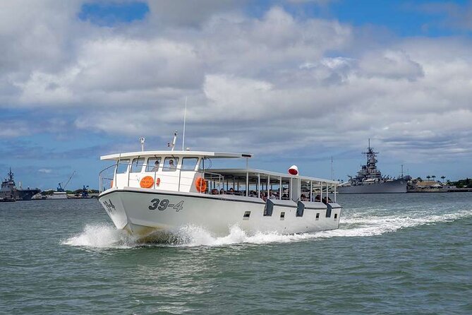 Deluxe Pearl Harbor USS Arizona Memorial and Honolulu City Tour - USS Arizona Memorial: what you’re really seeing on the shuttle ride