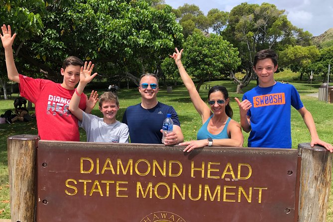 Diamond Head Bike to Hike and Local Lunch - The Diamond Head hike: photos, WWII stories, and south-and-east shore views