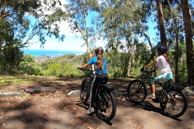 eBike Tour Honolulu Rainforest - The route: an uphill start, rainforest road time, and a downhill payoff