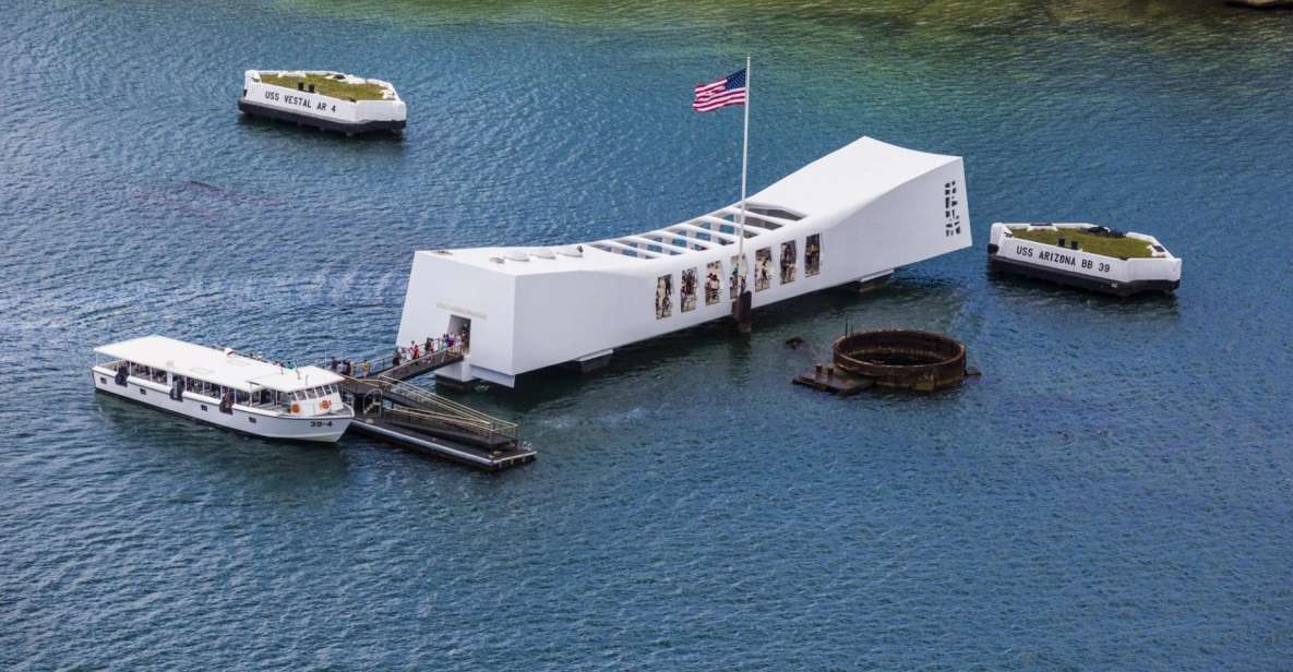 From Waikiki: Pearl Harbor USS Arizona Memorial Program - Road to War Museum and Attack Gallery: story-first, not “random walking”