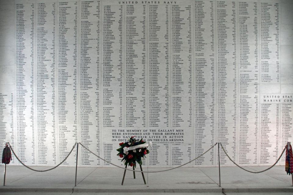 From Waikiki: Pearl Harbor USS Arizona Memorial Program - The USS Arizona Memorial program: reserved access and a moving boat ride