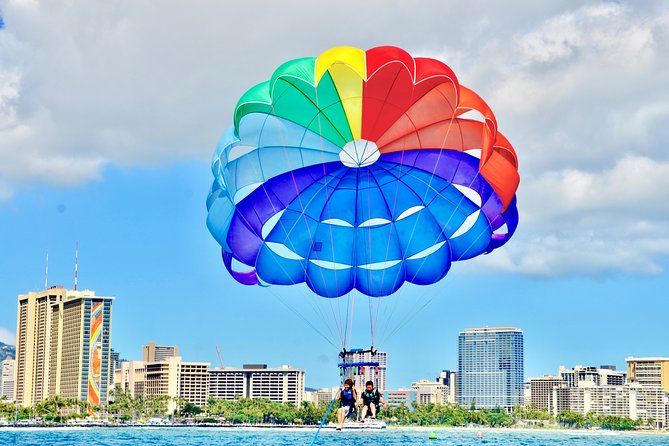 Hawaiian Parasail Since 1977 - Where You Start: Ala Wai Boat Harbor and the Waikiki View Line