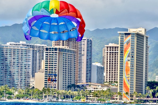 Hawaiian Parasail Since 1977 - Diamond Head Views and the Best Way to Take In the Coast