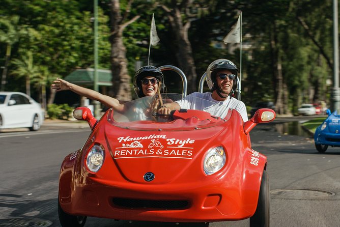 Hawaiian Style Scoot Coupe Rental for the Day - Diamond Head, Chinatown, and Waikiki: how to use the map smartly
