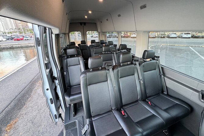 Honolulu Private Transfer: Airport, Port, Hotel (1-12 Passengers) - The Drive to Waikiki: Clean Air, Private Space, and Luggage That Actually Fits