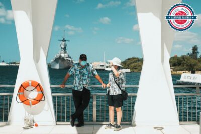 Honolulu: Salute to Pearl Harbor - USS Arizona Memorial Tour - Waikiki pickup on an open-air trolley: easy going, on schedule