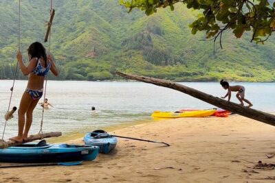 Kahana Bay River to Ocean: Kayak and Stand Up Paddle Board Rental - The 3-hour paddle: from river dock to bay edge (and turn-around reality)