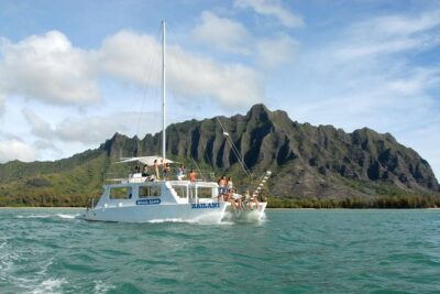 Kualoa Ranch: Ocean Voyage Tour - Crossing the Moli’i Fishpond: aquaculture lessons in about 20 minutes