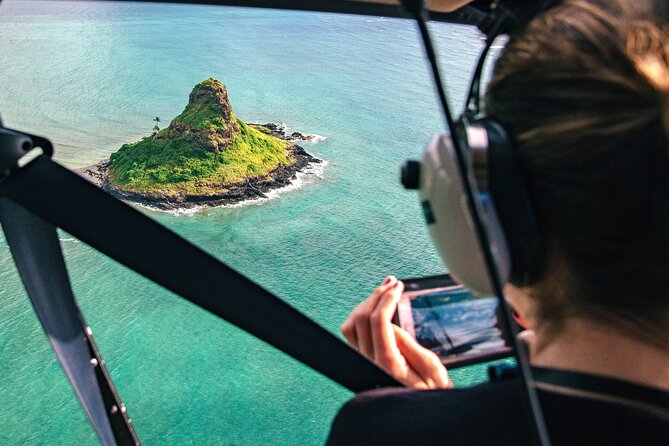 Oahu: 45 Minute Sights Unseen Helicopter Tour - Doors Off or On - Dole Plantation’s Pineapple Sea and the inland sea effect