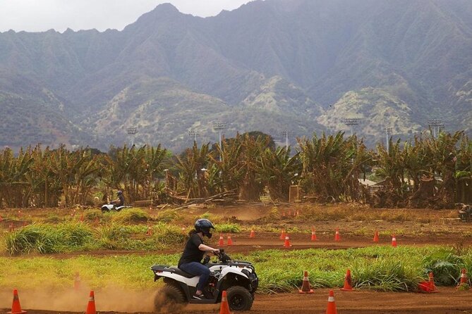 Oahu Beachfront ATV Adventure and Farm Tour - Gear, shoes, and the dirty-clothes rule