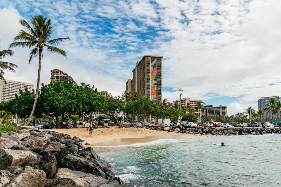 Oahu: Beginner-Friendly Waikiki Beach Surfing Lesson - Land Lesson first: 20–30 minutes of safety and pop-up coaching