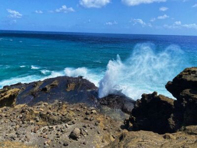 Oahu: Diamond Head Crater Hike and North Shore Experience - Halona Blowhole: where the ocean shows off