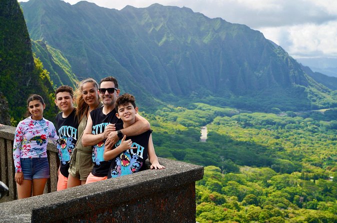 Oahu in a Day: Waterfall - Food Trucks - Lookouts - Small Crowds - Kualoa Regional Park and Chinamans Hat: ocean views with iconic shape