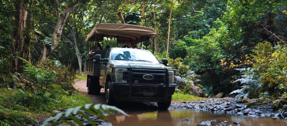 Oahu: Kualoa Open Air Jungle Expedition Tour - Jurassic World and Kong Skull Island filming spots: how to plan your photo hunt