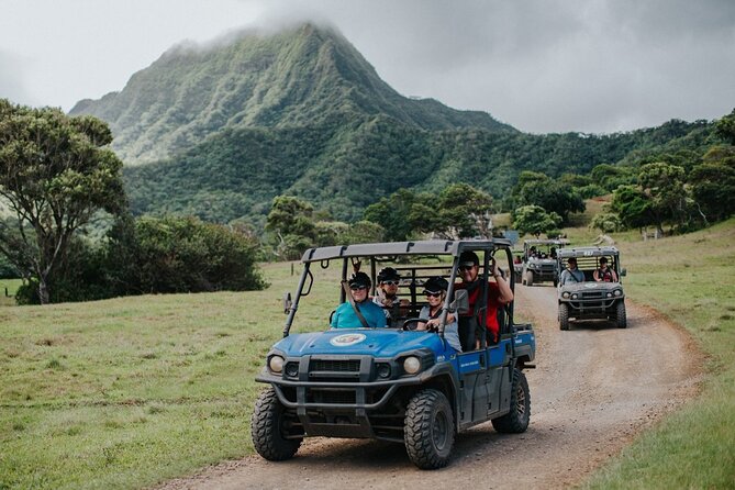 Oahu: Kualoa Ranch UTV Raptor Tour - The ride itself: Ka’a’awa Valley trails, streams, and real Jurassic vibes