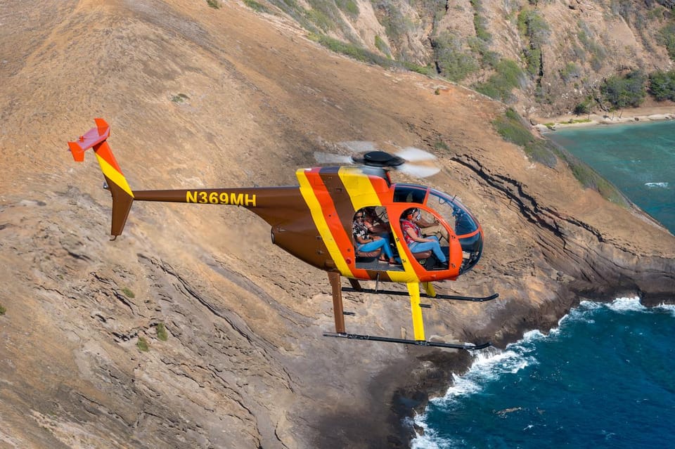 Oahu: Magnum P.I. Doors-Off Helicopter Tour - The Magnum P.I. Hughes 500D, Doors-Off Style