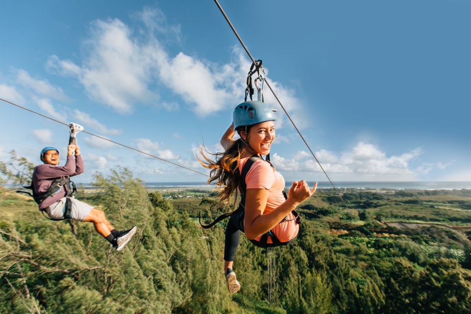 Oahu: North Shore Zip Line Adventure with ATV and Farm Tour - ATV up first: getting your bearings above the North Shore