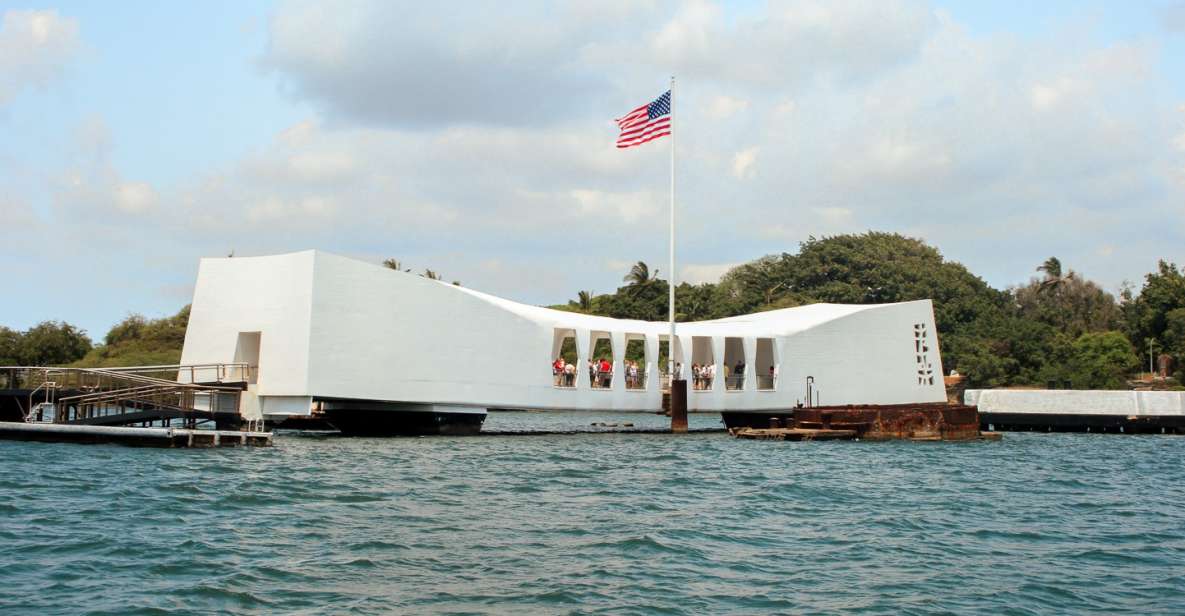 Oahu: Pearl Harbor, USS Arizona, and City Highlights Tour - The USS Arizona Memorial and the Navy Launch Ride