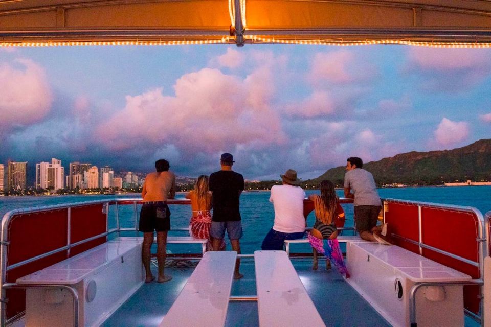 Oahu: Waikiki Glass Bottom Boat Sunset Cruise - Timing Tips: Choose the Right Moment for Diamond Head Magic