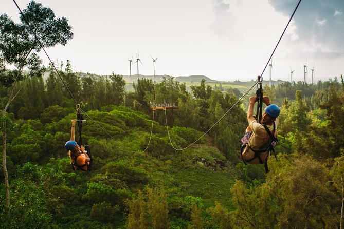 Oahu's North Shore: 8-Line Zipline Adventure - North Shore Ziplining Starts With an ATV Climb