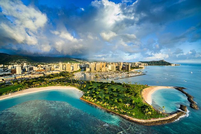 Path to Pali Passage - 30 Min Helicopter Tour - Doors Off or On - Stop 2: Hanauma Bay From Above, Reefs That Look Like Patterns
