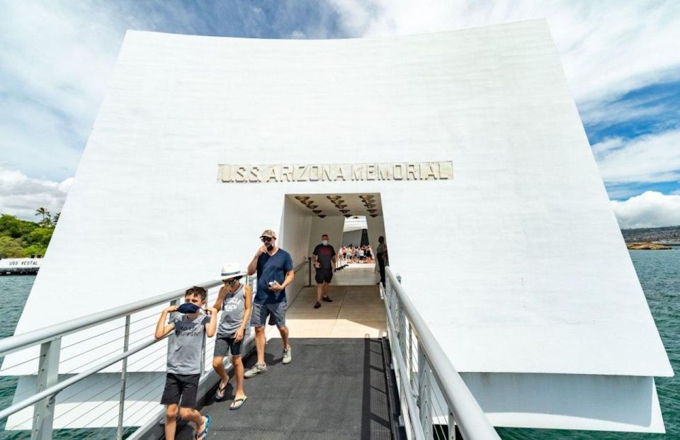 Pearl Harbor and Oahu Circle Island Tour FROM KONA - Afternoon Highlights: Kualoa, Waimea, Sunset Beach, and Pali