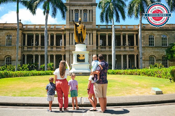 Pearl Harbor City Tour - Historic Downtown Honolulu: Palaces, Overthrow, and the 50th State Story