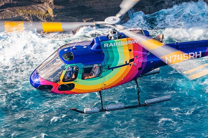 Royal Crown of Oahu - 60 Min Helicopter Tour - Doors Off or On - Ka‘a‘awa Valley and Sacred Falls: flying in close to 1,000 feet