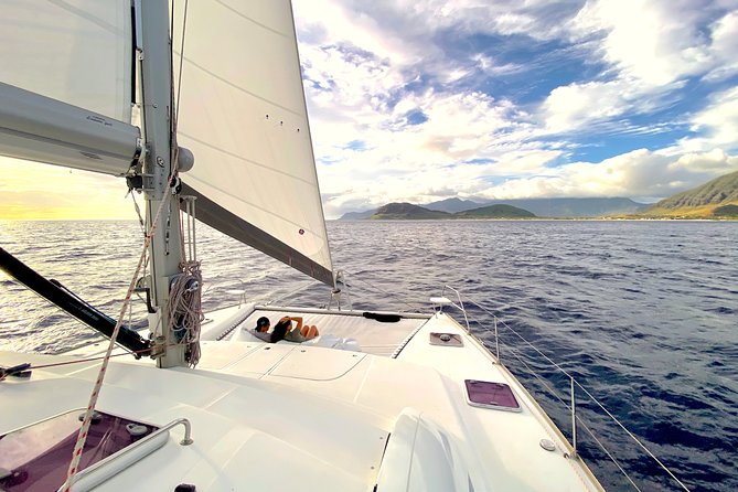 Small Group Yacht Sunset Cruise from Oahu - A small-group yacht setup for real privacy (max 6)