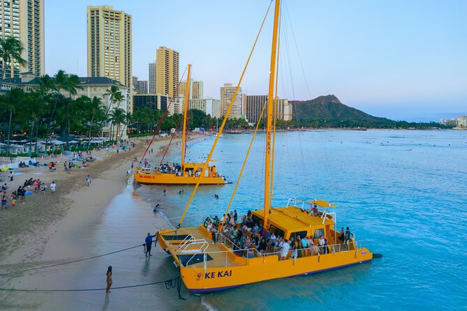 Waikiki Beach Sunset Sail - Where You Meet at Ke Kai (and How to Save Time Before Boarding)