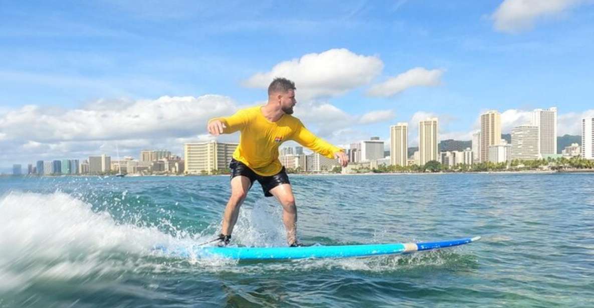 Waikiki Beach: Surf Lessons - Entering Hans Hedemann Surf Lessons at 150 Kapahulu Ave