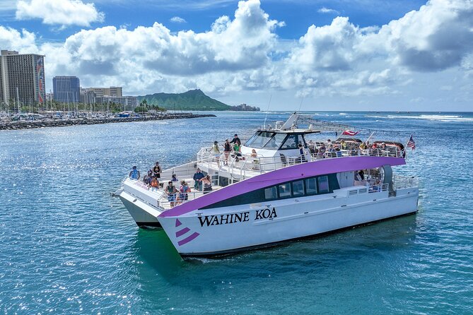 Waikiki: Friday Night Fireworks Catamaran Cruise - Where You Start: Pink Sails Waikiki at Ala Wai Yacht Harbor
