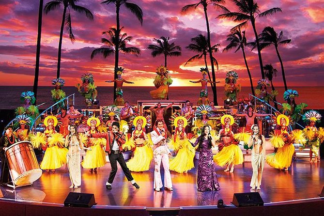 Waikiki Luau Buffet with Optional Rock-A-Hula Show Ticket - Rock-a-Hula Show: Fire-Knife Dancing, Hula, and a Music-Influenced Twist